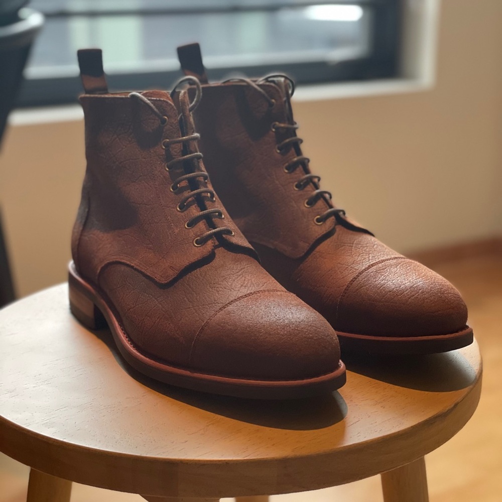 TAFT The Dragon Boot in Rust - New Never Worn